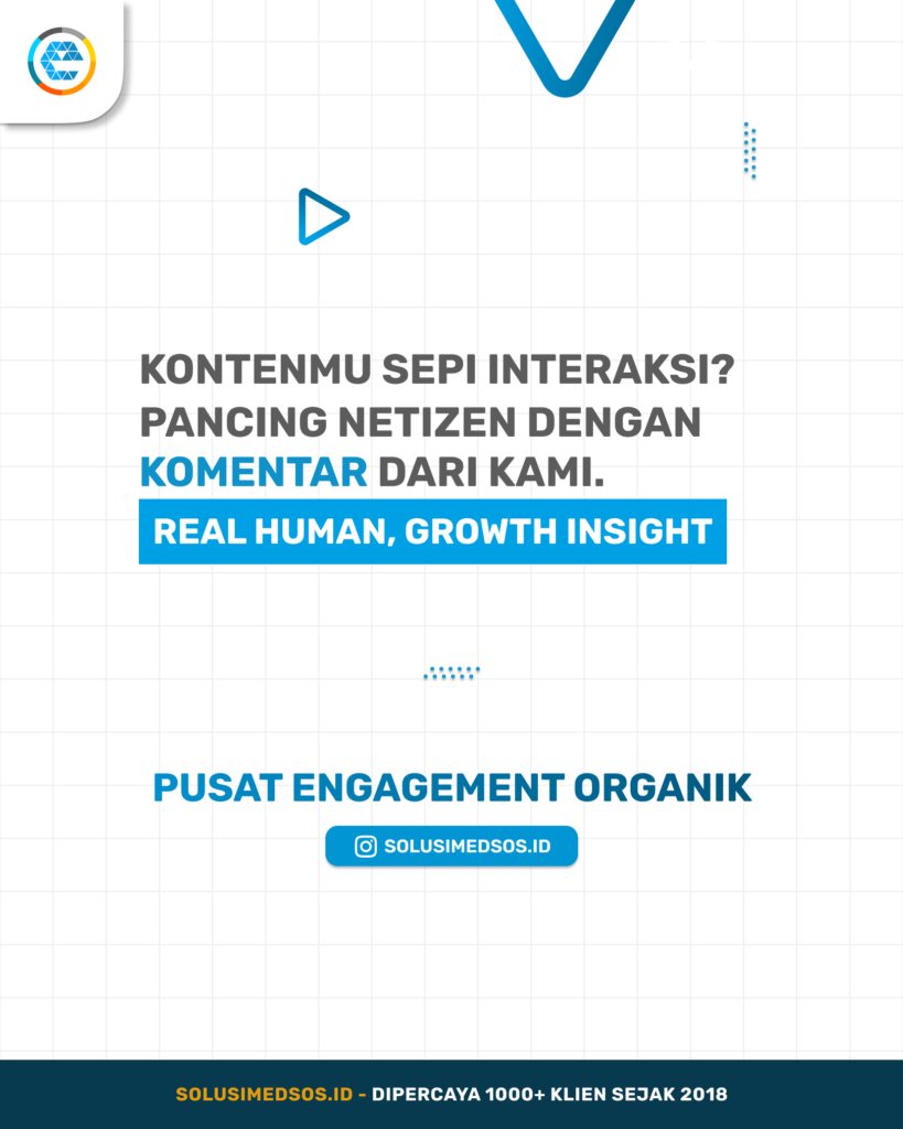 Pusat engagement organik untuk komentar