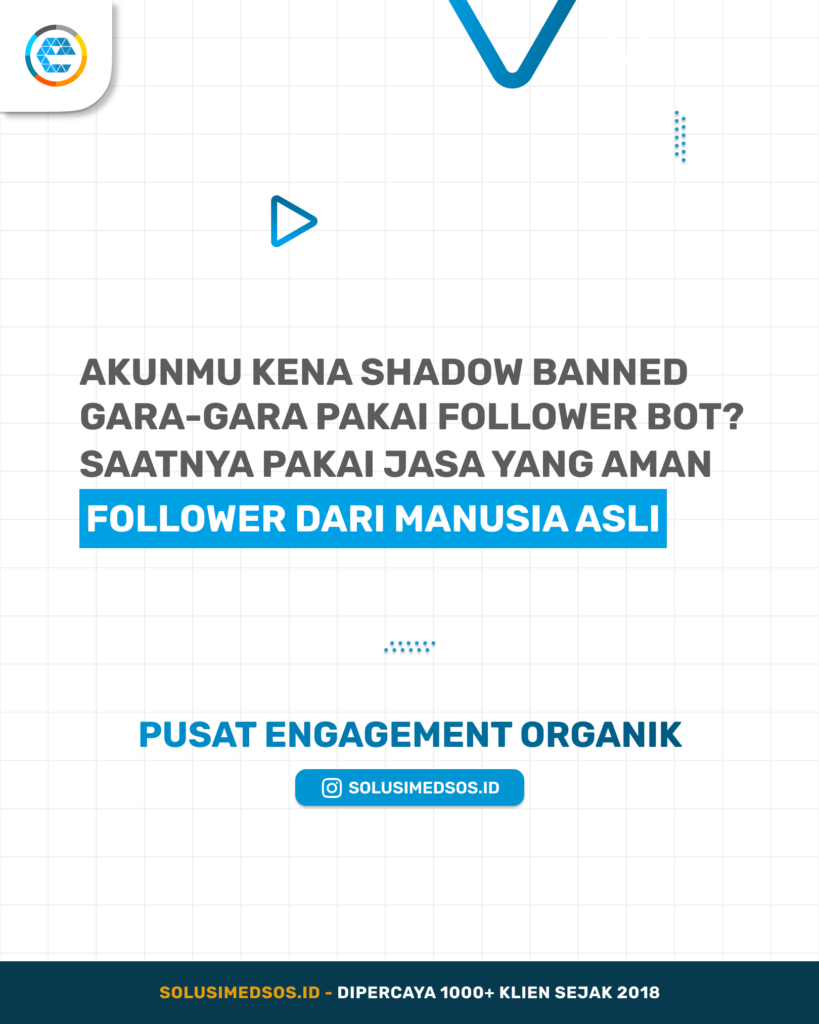 Engagement organik tanpa bot.