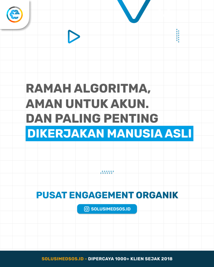 Ramah algoritma, aman untuk akun.