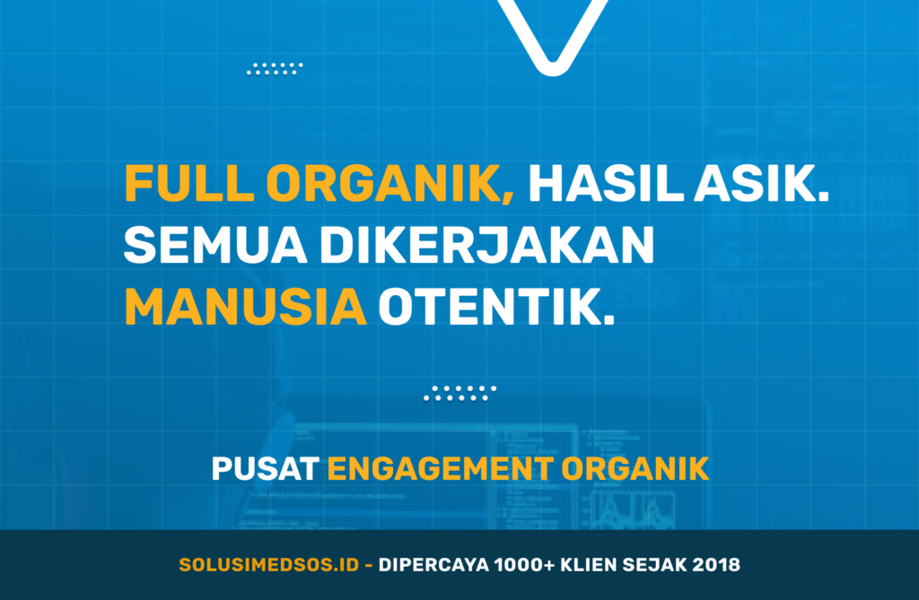 Pusat engagement organik, hasil asli.